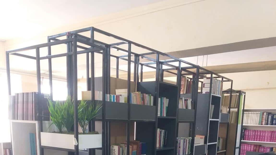 Okulumuz kütüphanesini yeniledik